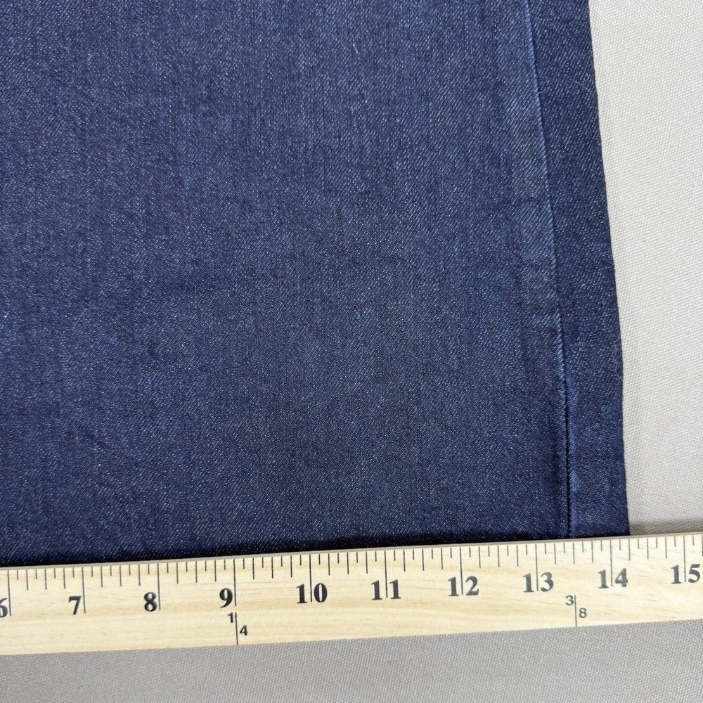 Levi's 728 Jeans Women's 32x32 Premium High-Rise Wide Leg Denim Stretch Blue NWT - Picture 11 of 15